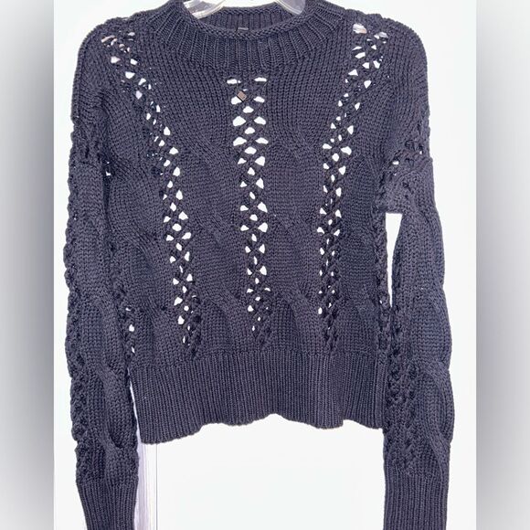 Express Black Cable Knit Sweater, NOWT🔥🔥🔥. - Picture 1 of 3